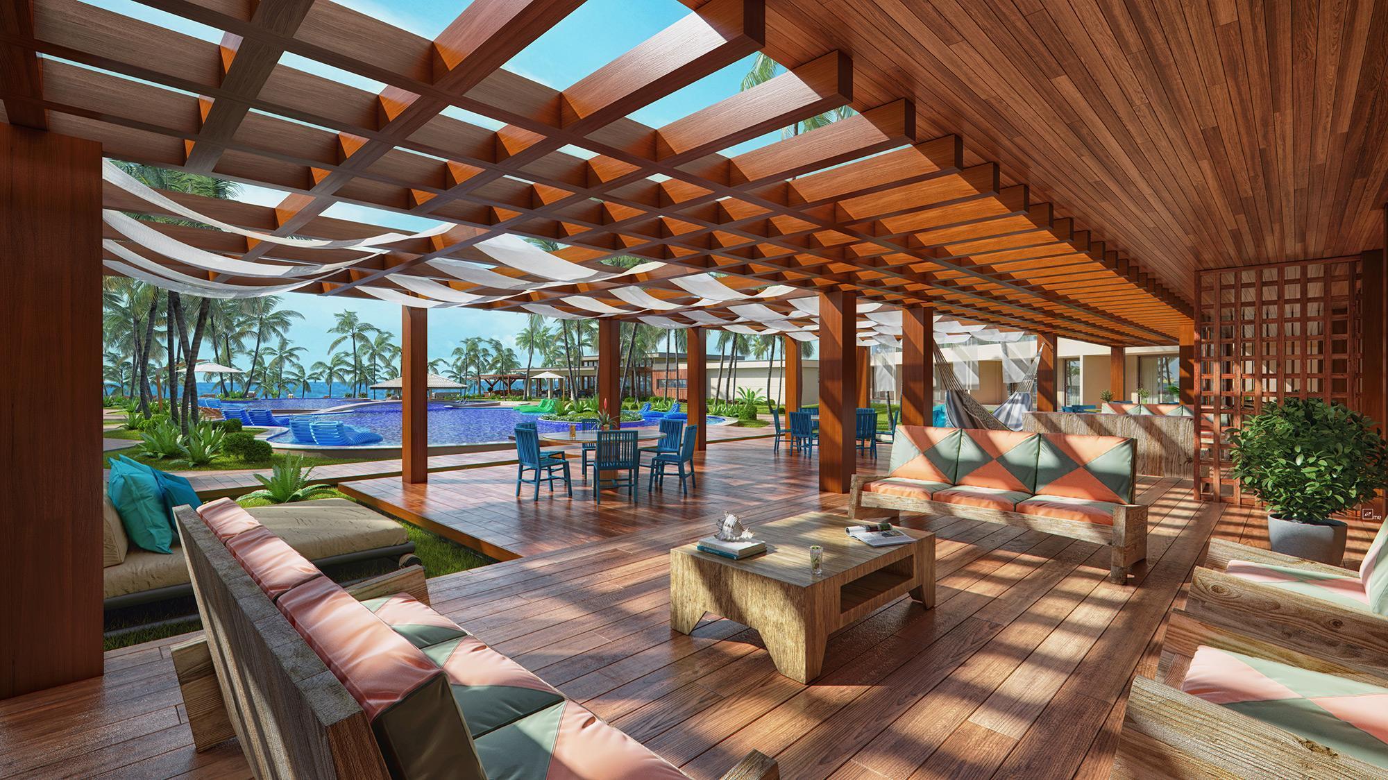 Carmel Cumbuco Resort Εξωτερικό φωτογραφία The interior of the resort