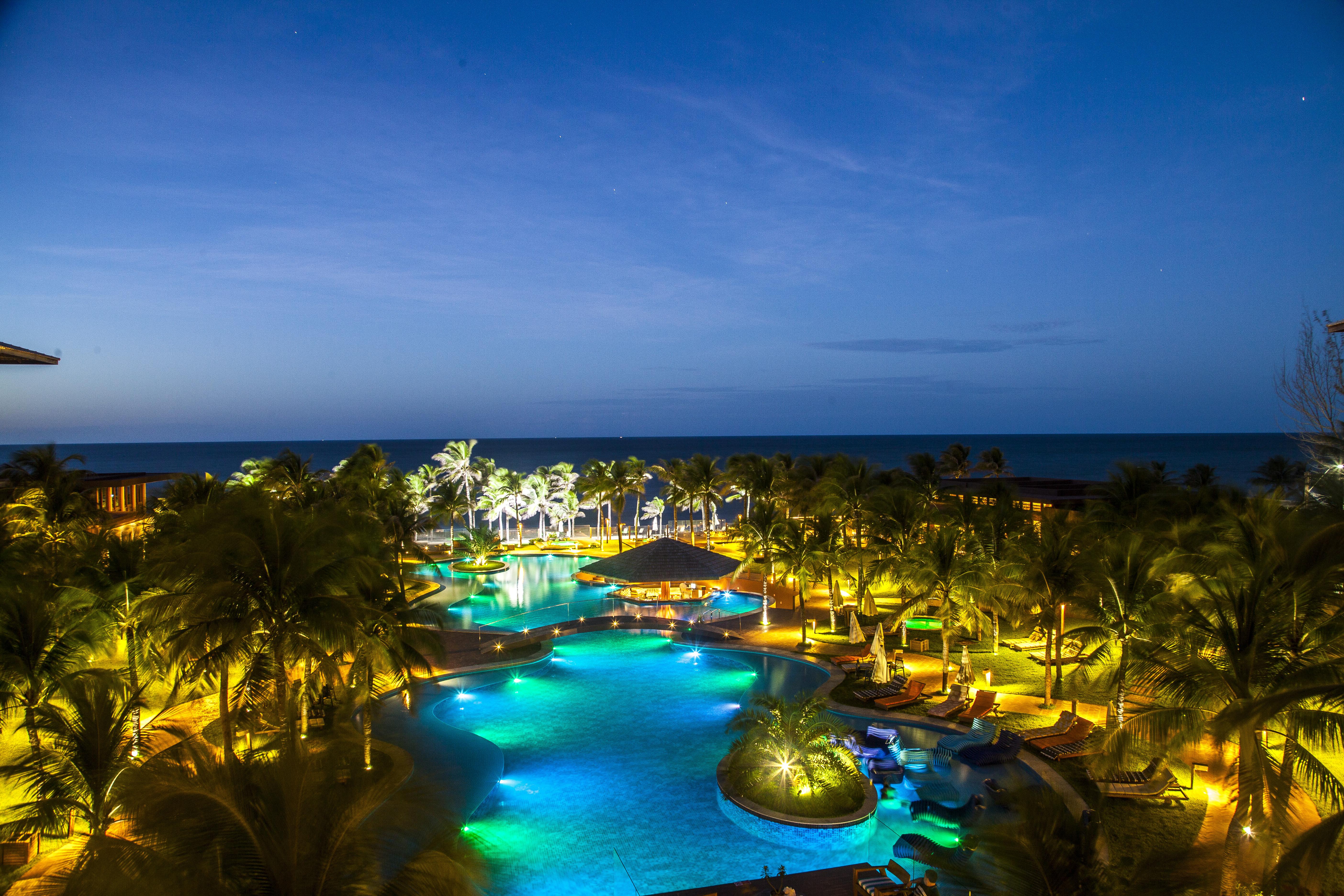 Carmel Cumbuco Resort Εξωτερικό φωτογραφία Hard Rock Hotel at night